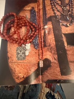 Double D Ranch Tigris Carnelian Necklace